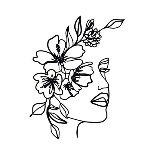 Sienos dekoracija "Woman"