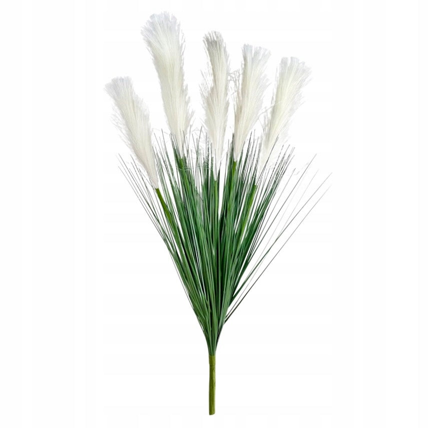 Pampų žolės puokštė su 5 žiedynais