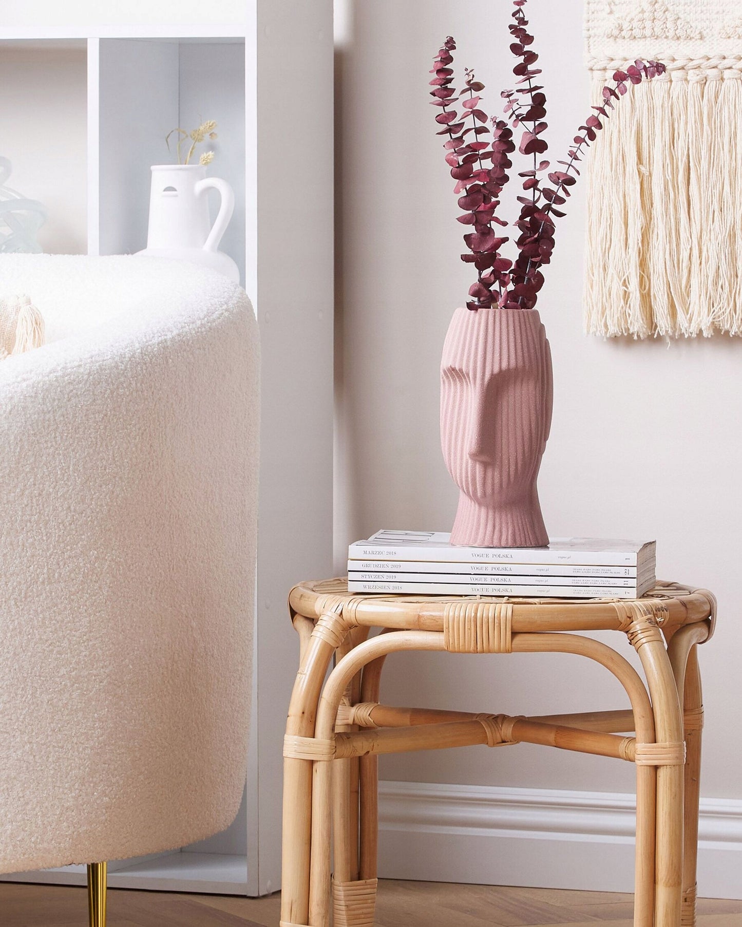 Modernaus dizaino vaza "Face"