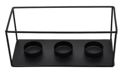 Minimalistinio stiliaus žvakidė "Cage"