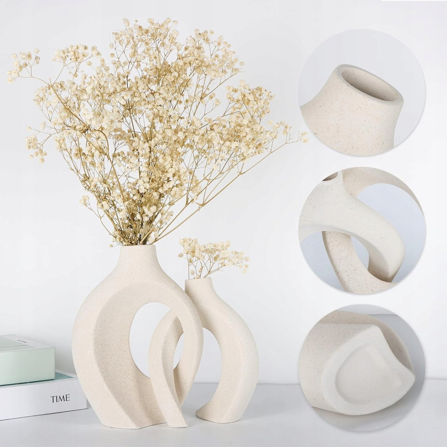 Minimalistinio stiliaus vaza "Couple"