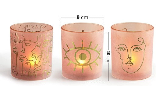 Žvakidžių komplektas "Aura"